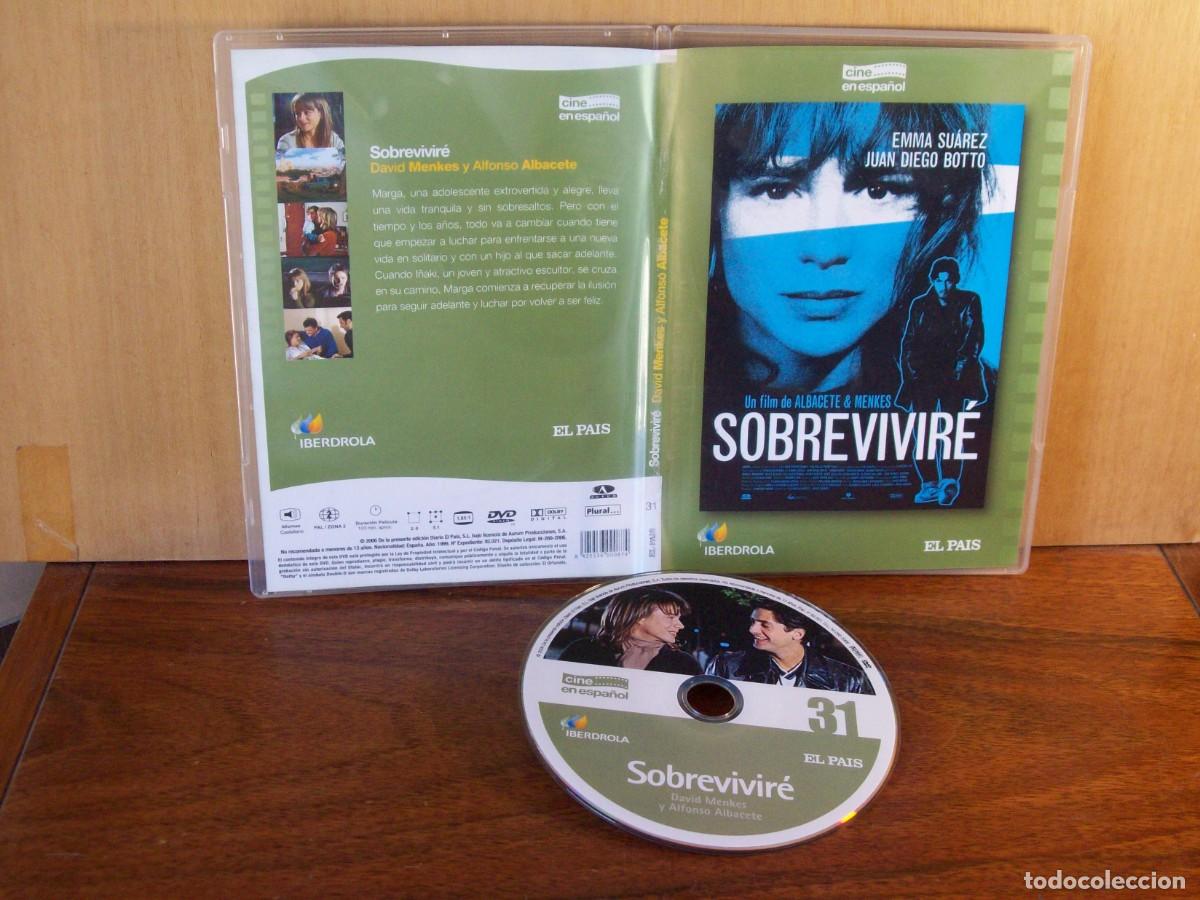 Cin&eacute;ma: SOBREVIVIRE - EMMA SUAREZ - JUAN DIEGO BOTTO - DVD CAJA FINA EDICION EL PAIS