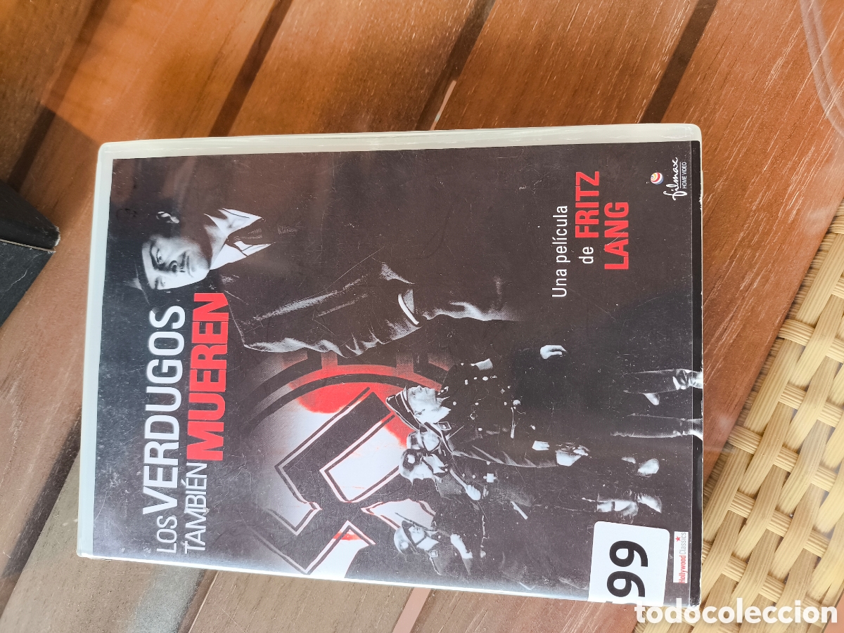 Cine: DVD de vlos verdugos tambi&eacute;n mueren.lote.L.n0599