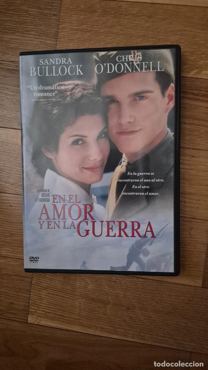 Cine: En el amor y en la guerra, dvd Richard Attenborough Sandra Bullock Chris O'Donnell