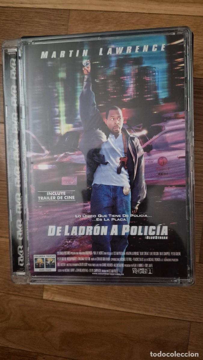 Cine: De ladr&oacute;n a polic&iacute;a (Blue Streak) dvd Les Mayfield Martin Lawrence Luke Wilson
