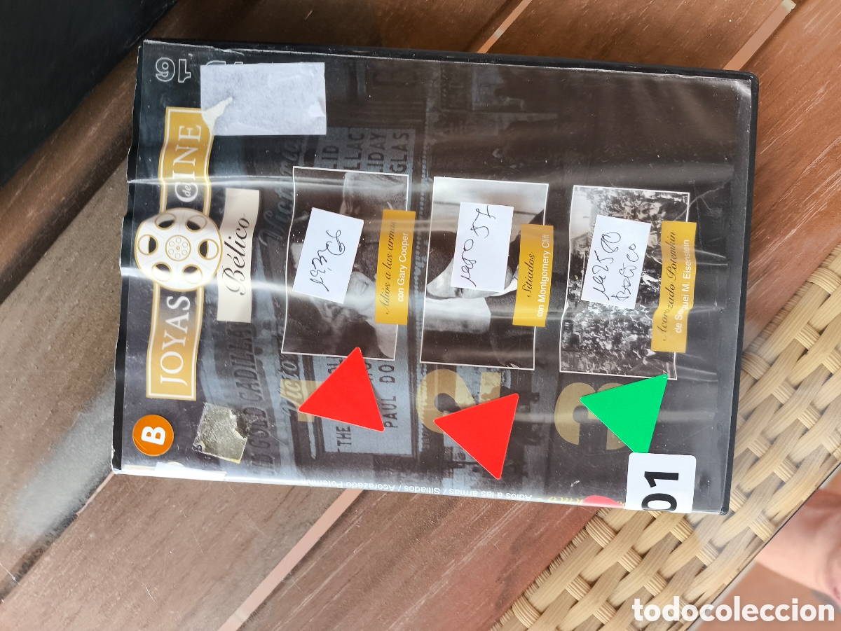 Kino: DVD de joyas del cine b&eacute;lico.lote.B.n.0601