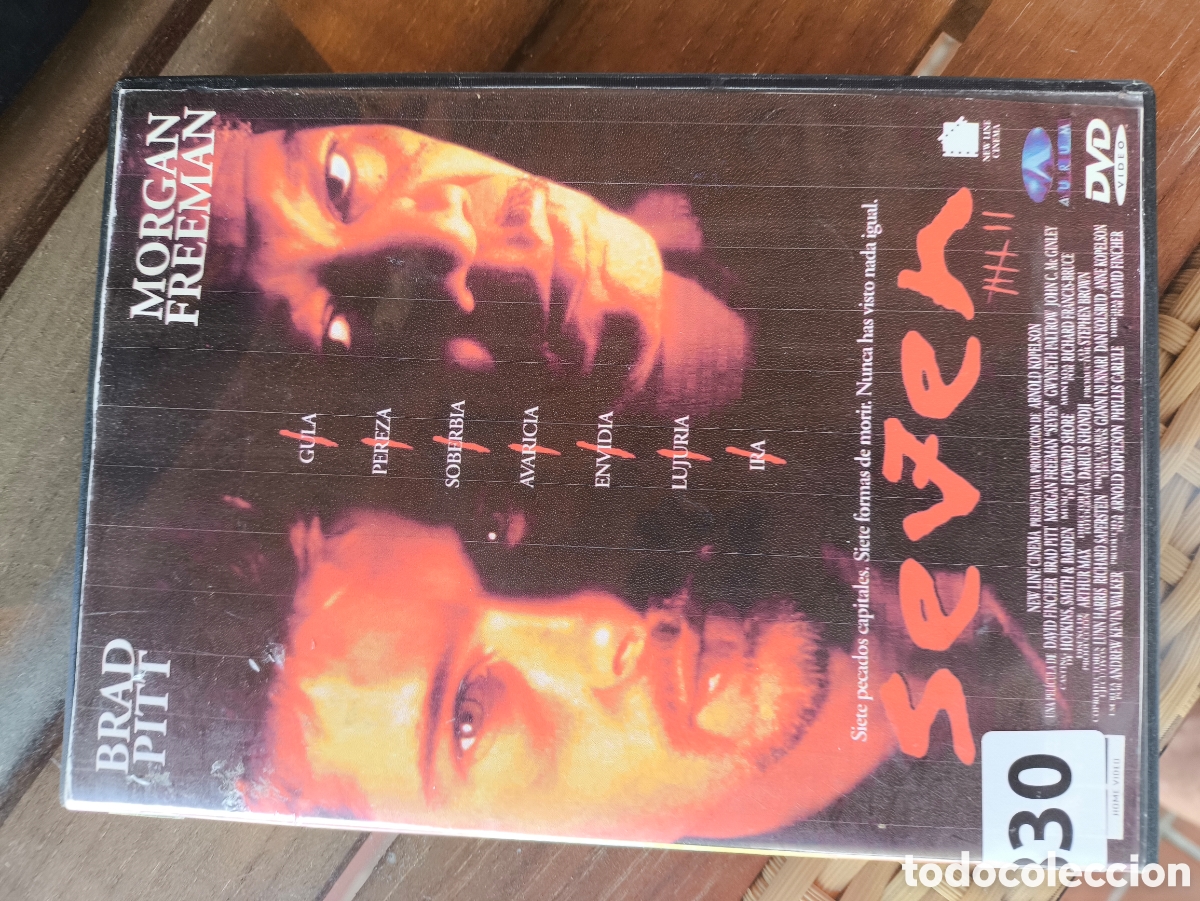 Cine: DVD de Seven .lote S.n.0830
