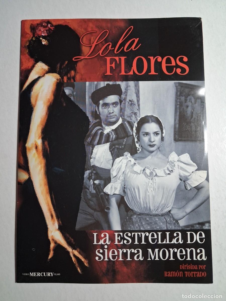 Cine: dvd la estrella de sierra morena. lola flores. 82 min caja cart&oacute;n (seminueva)