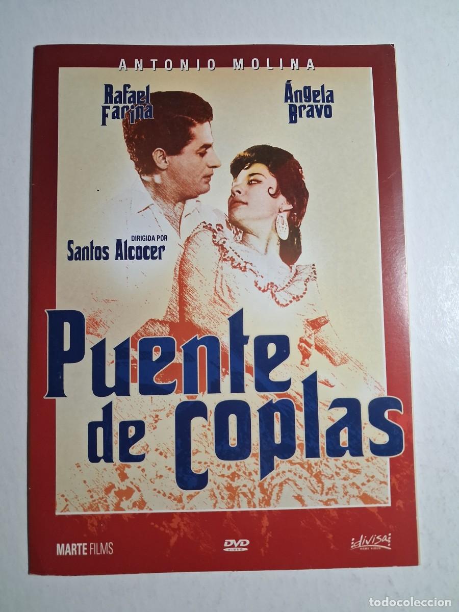Cine: dvd puente de coplas. antonio molina. rafael farina. 81 min caja cart&oacute;n (seminueva)