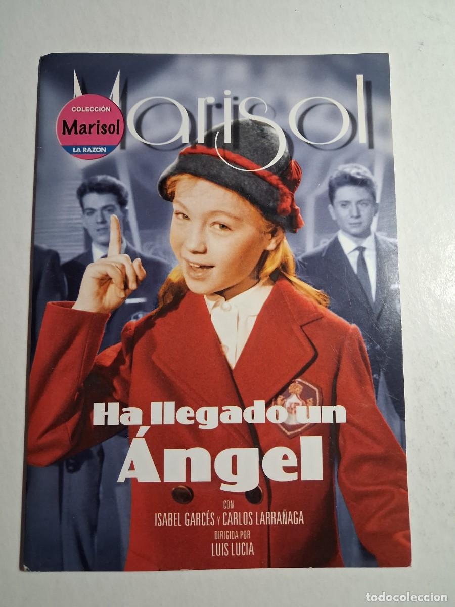 Cine: dvd ha llegado un &aacute;ngel. marisol. 93 min caja cart&oacute;n (seminueva)