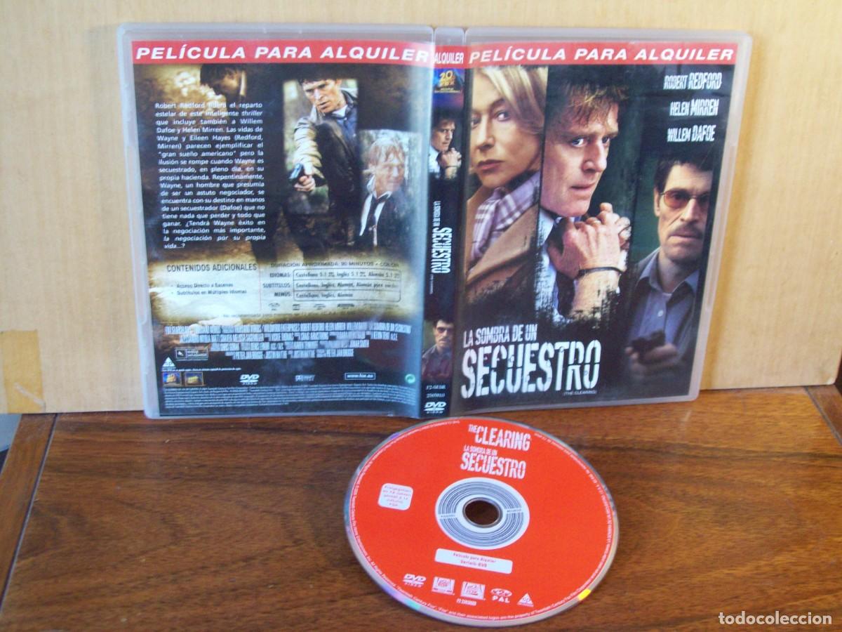 Cinema: LA SOMBRA DE UN SECUESTRO - ROBERT REDFORD - HELEN MIRREN - DVD EDICION ALQUILER