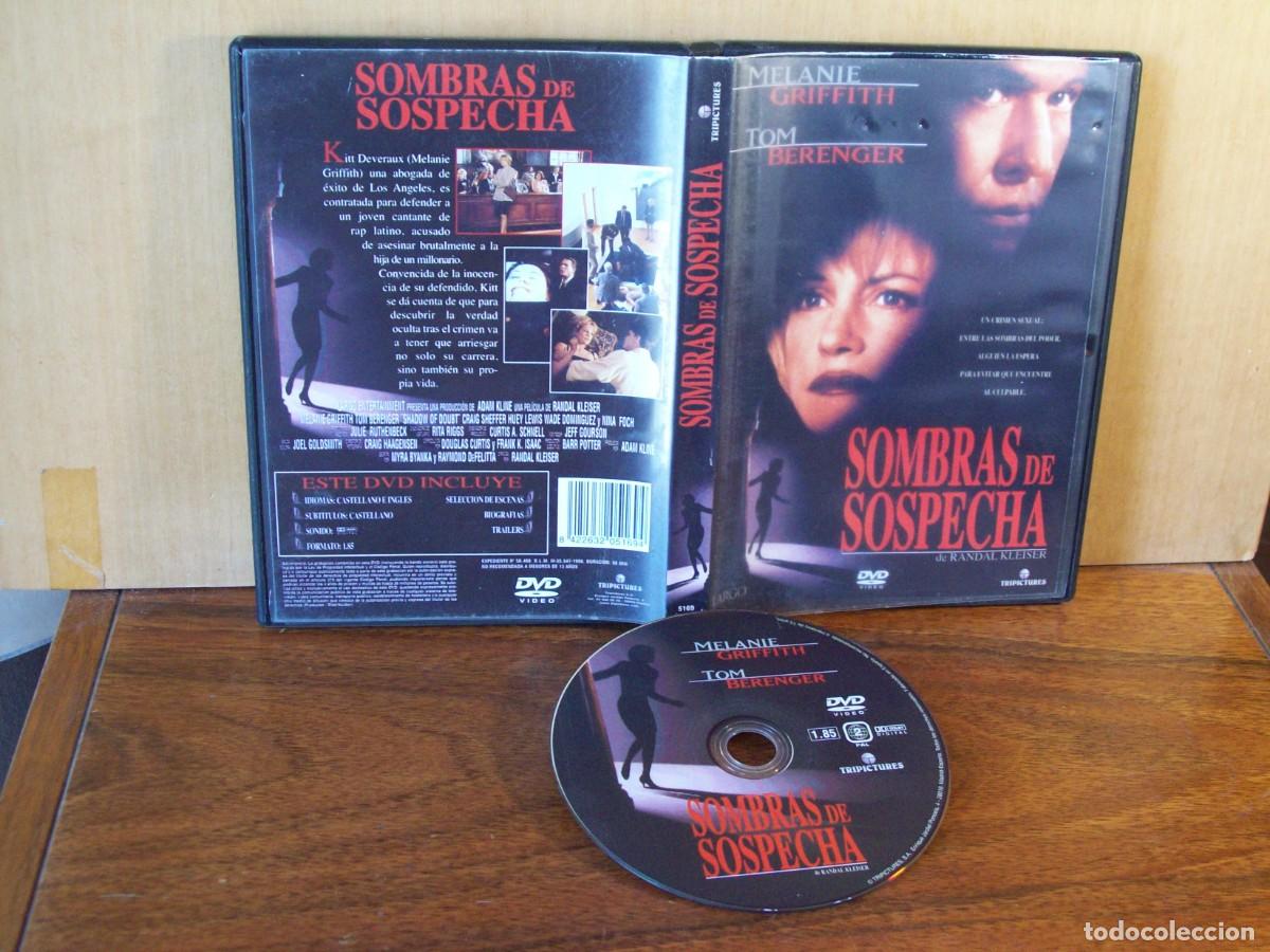 Cine: SOMBRAS DE SOSPECHA - MELANIE GRIFFITH - TOM BEREGER .- NINA FOCH - HUEY LEWIS - D