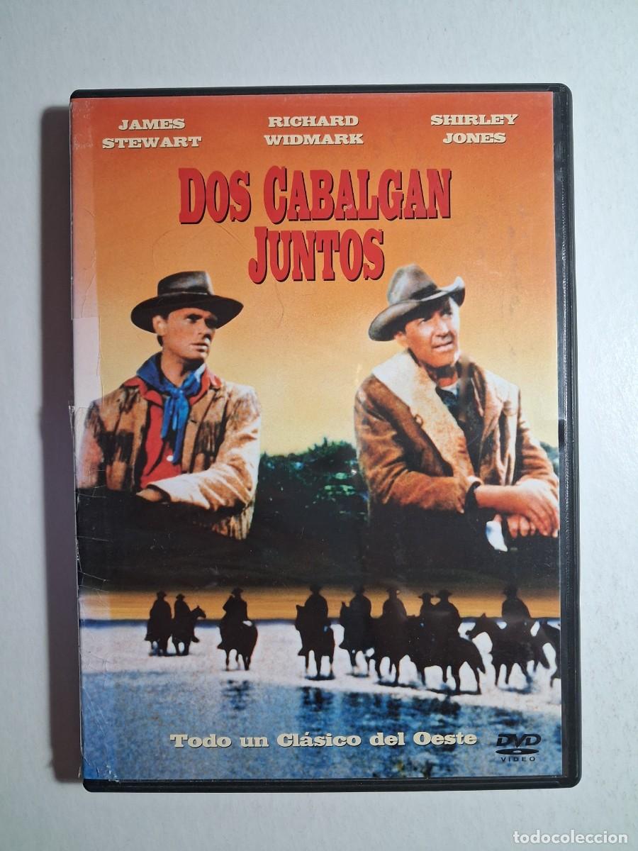 Cine: dvd dos cabalgan juntos. james stewart. richard widman. 105 min (seminueva)