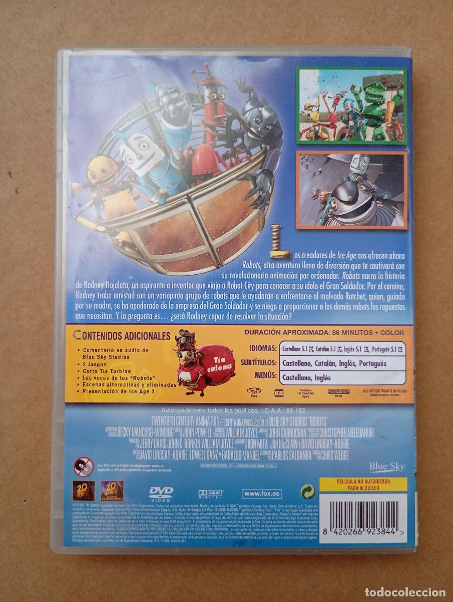 Cine: Pelicula ROBOTS --- DVD - Foto 4