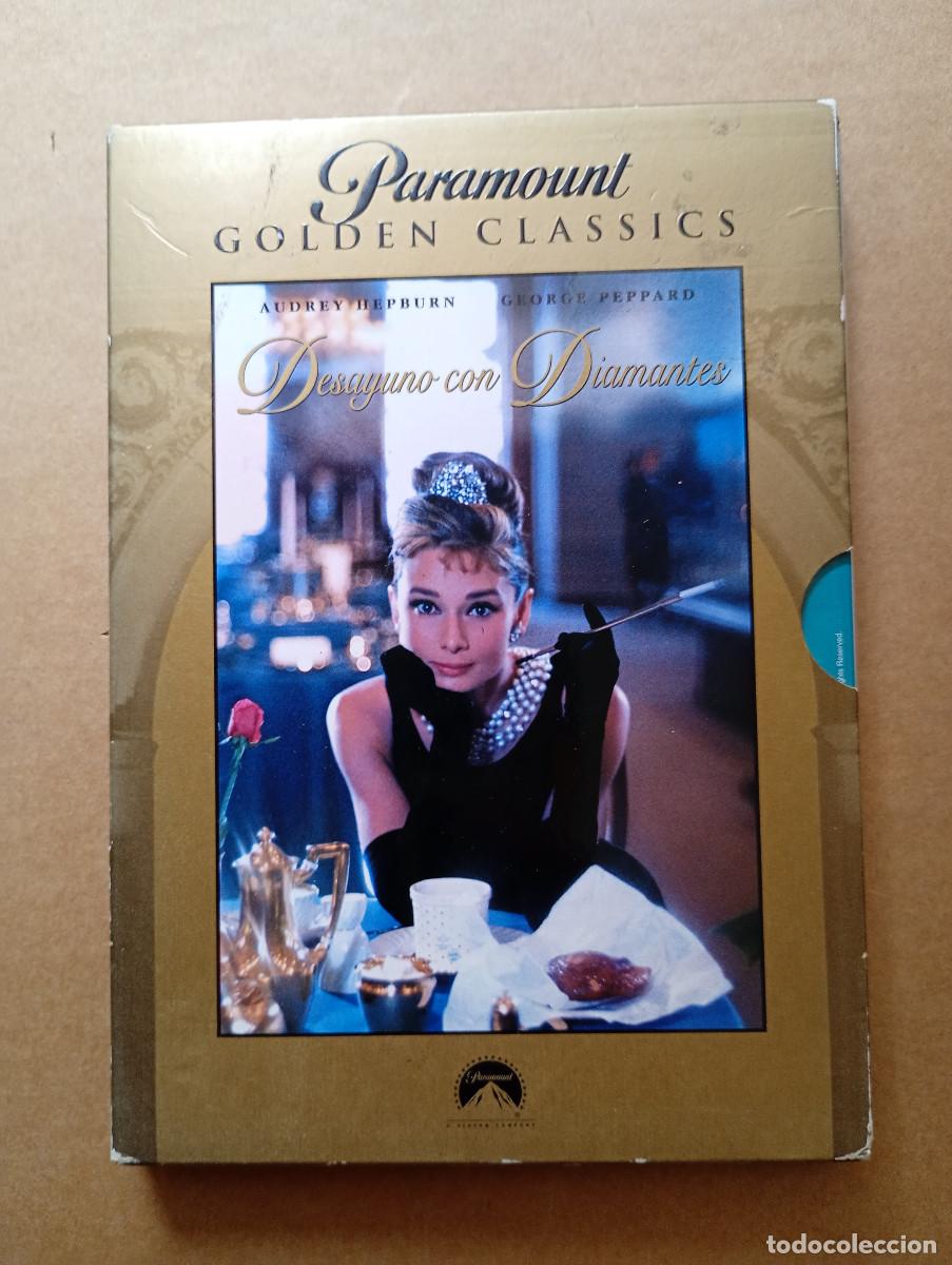 Cine: Desayuno con diamantes / Audrey Hepburn / Blake Edwards / Golden Classics / DVD / 8 Postales /
