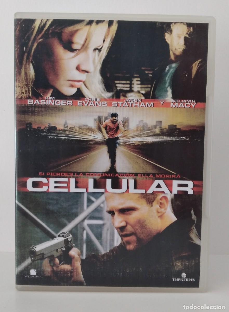 Cine: DVD: Cellular -Kim Basinger; Chris Evans; Jason Statham
