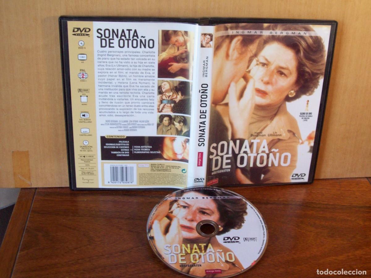 Cine: SONATA DE OTO&Ntilde;O - INGRID BERGMAN - LIV ULLMANN - LENA NYMAN - HALVAR BJORK - DVD