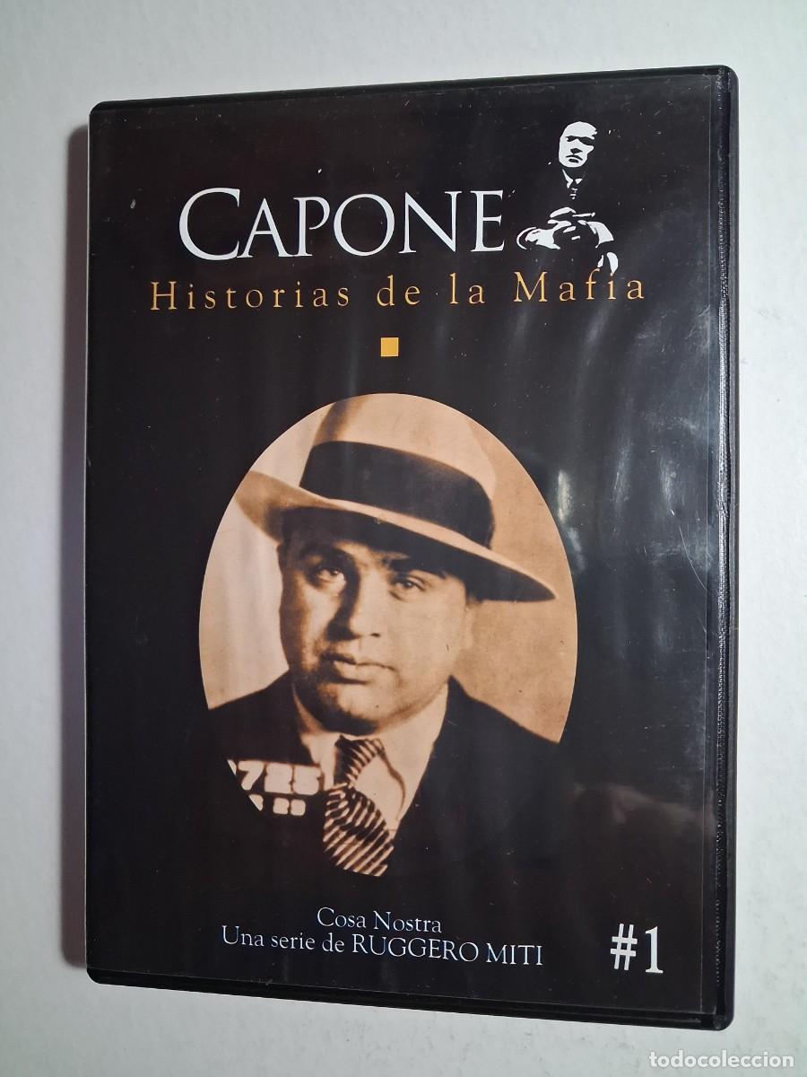 Cine: dvd capone. historia de la mafia. 42 min con inserto (seminuevo)