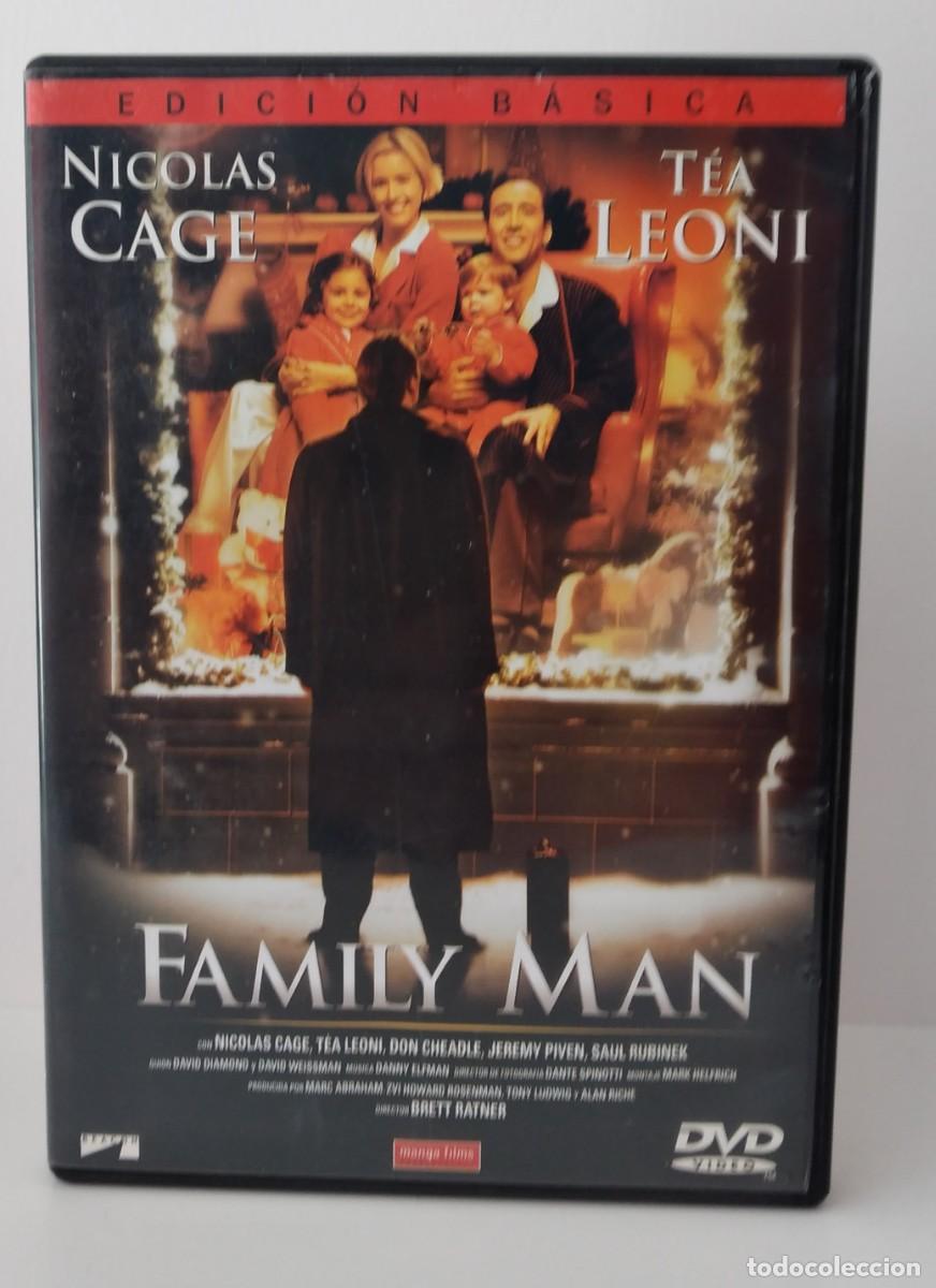 Cine: DVD: Family man -Nicolas Cage; T&eacute;a Leoni