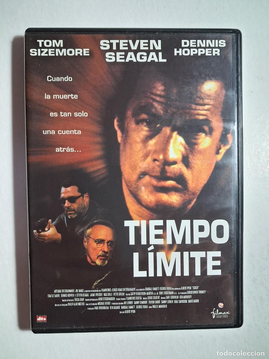 Cine: dvd tiempo l&iacute;mite. steven seagal. 92 min (seminueva)
