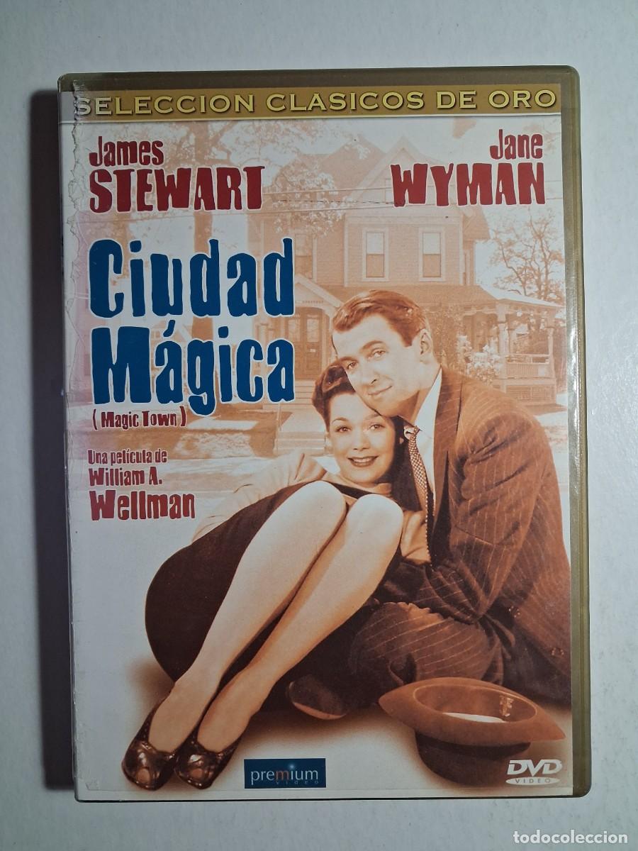 Cine: dvd ciudad m&aacute;gica, james stewart. jane wyman. 96 min (buen estado, leer)