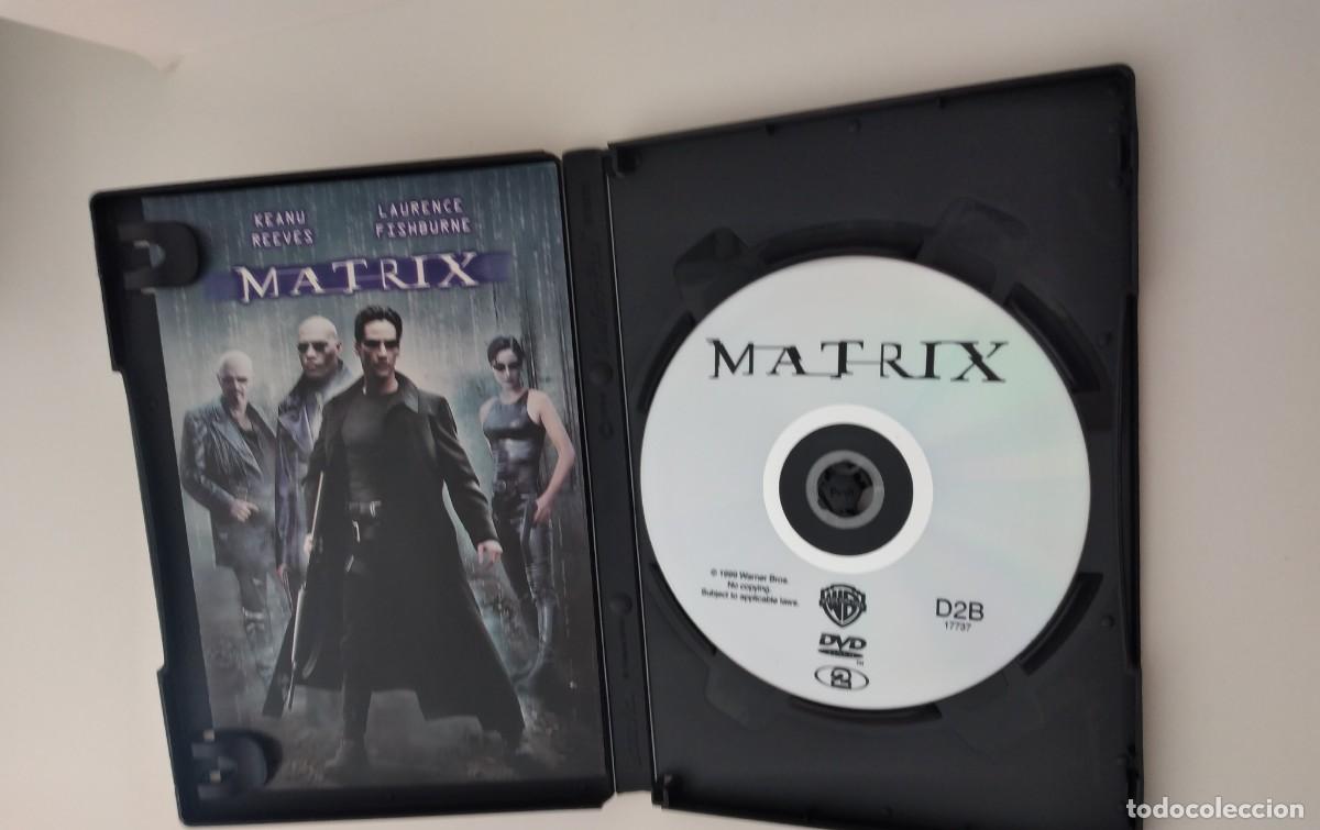 Cine: DVD: Matrix -Keanu Reeves; Laurence Fishburne