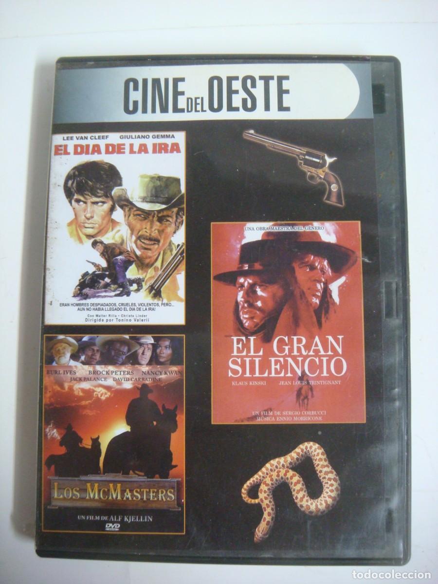 Cine: D.V.D. 3 X 1 EL DIA DE LA IRA-EL GRAN SILENCIO Y LOS McMASTERS-CAJ-N&ordm;-8