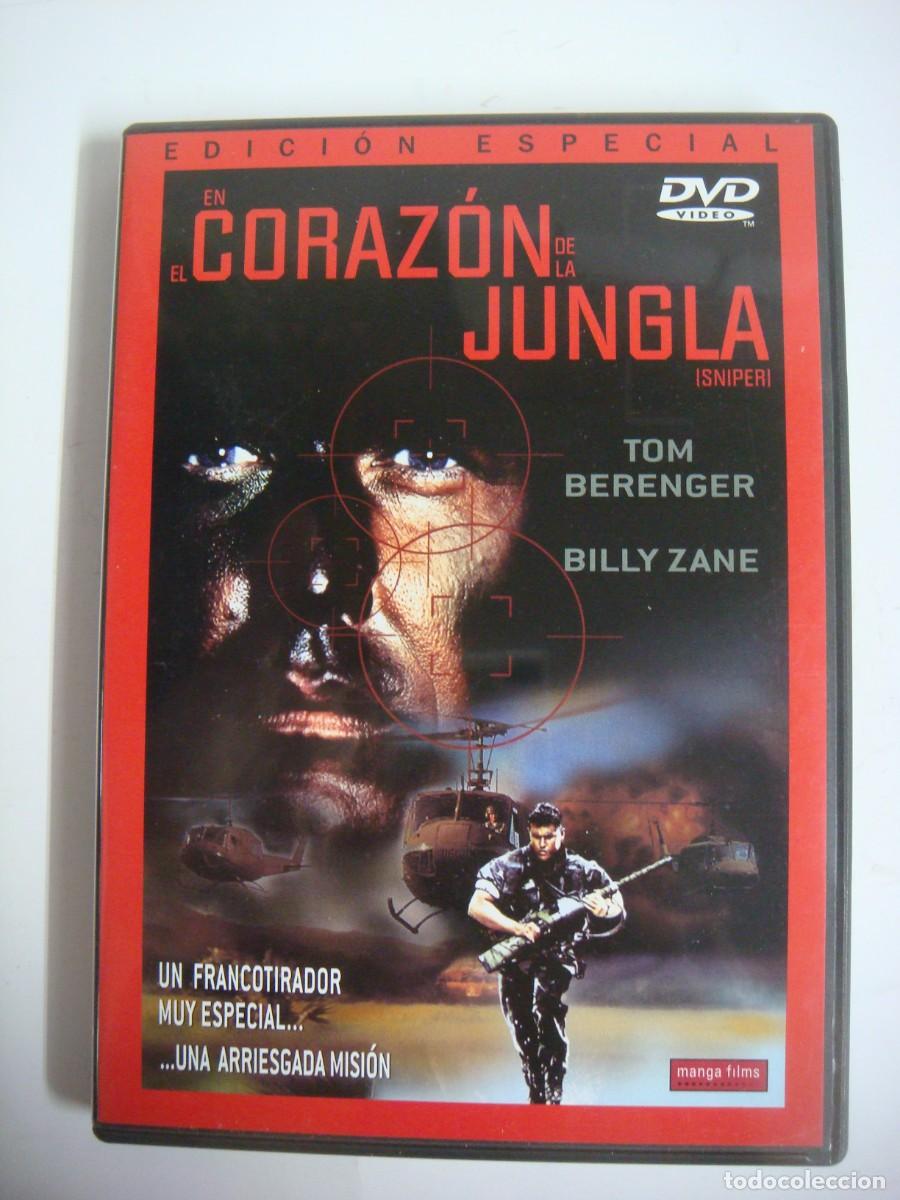 Cine: D.V.D. DE EL CORAZON DE JUNGLA CON TOM BERENGER-CAJ-N&ordm;-8
