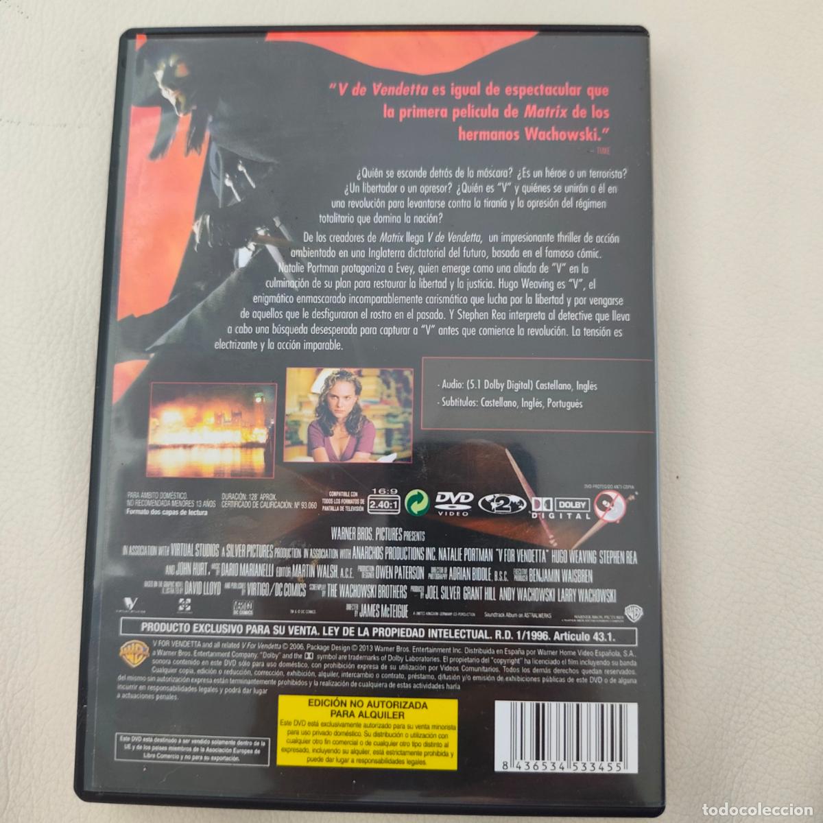 Cine: v de vendetta - dvd disco - Foto 3