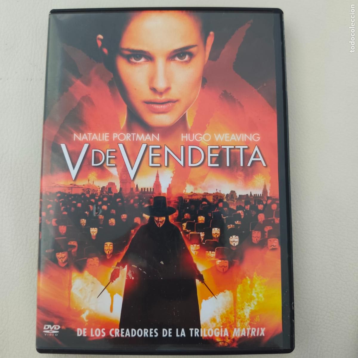 Cine: v de vendetta - dvd disco