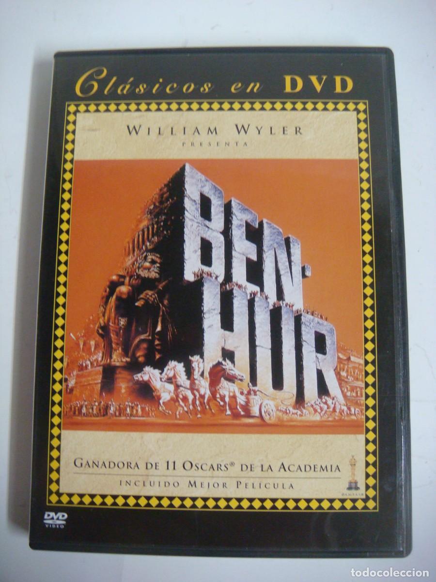 Cine: D.V.D. DE BEN HUR CHARLTON HESTON-CAJ-N&ordm;-11