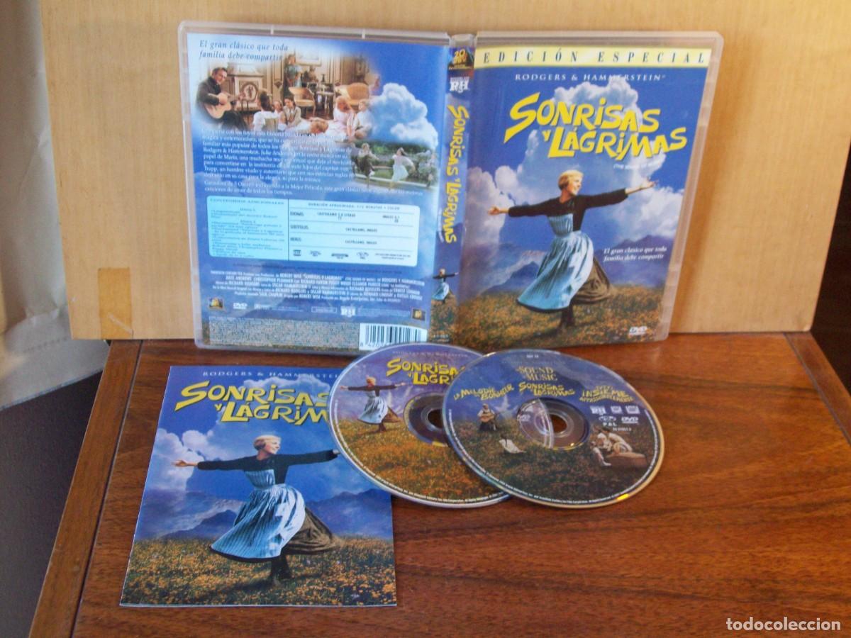 Cine: SONRISAS Y LAGRIMAS - JULIE ANDREWS - CRISTOPHER PLUMMER - DOBLE DVD EDICION ESPECIAL