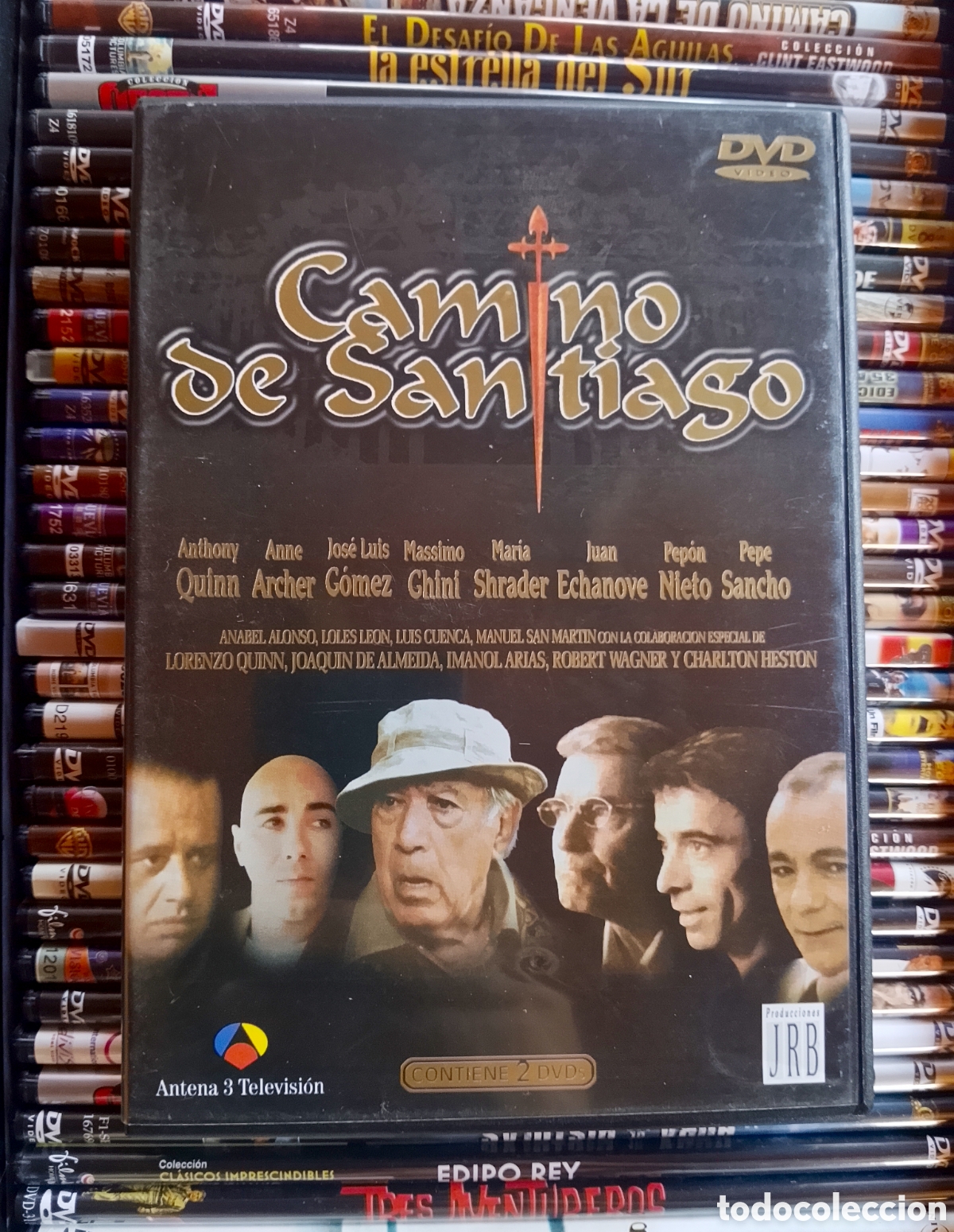 Cine: DVD Camino de Santiago Anthony Quinn