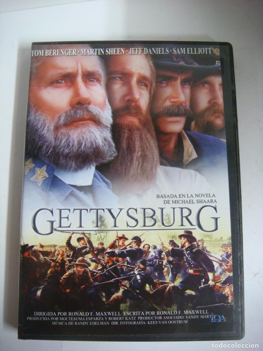 Cine: D.V.D. DE GETTYSBURG CON TOM BERENGER-CAJ-N&ordm;-11