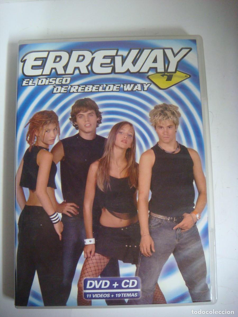 Cine: D.V.D. DE ERREWAY EL DISCO DE REBELDE WAY-D.V.D. Y CD-CAJ-N&ordm;-11