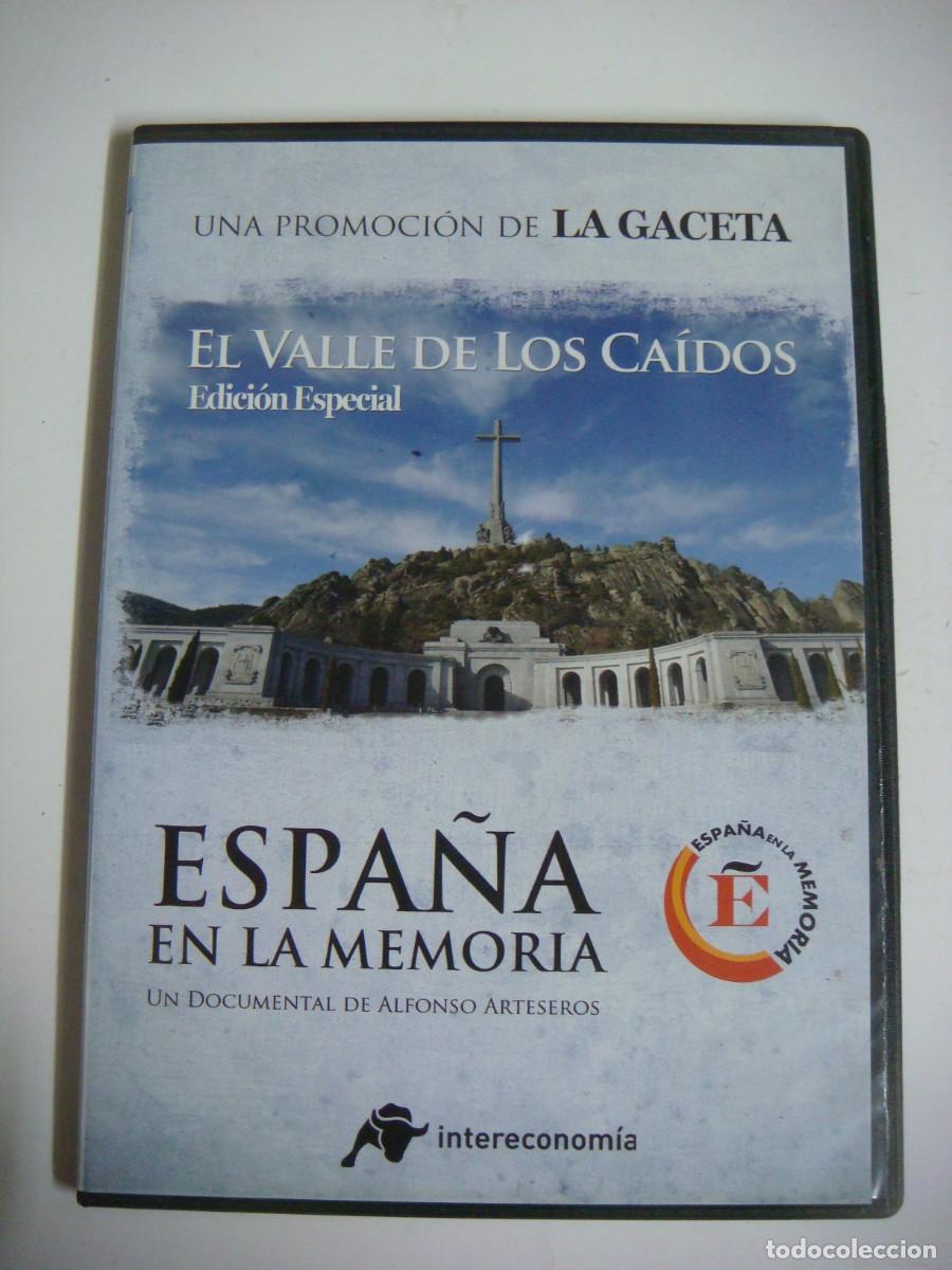 Cine: D.V.D. DE ESPA&Ntilde;A EN LA MEMORIA EL VALLE DE LOS CAIDOS-CAJ-N&ordm;-11