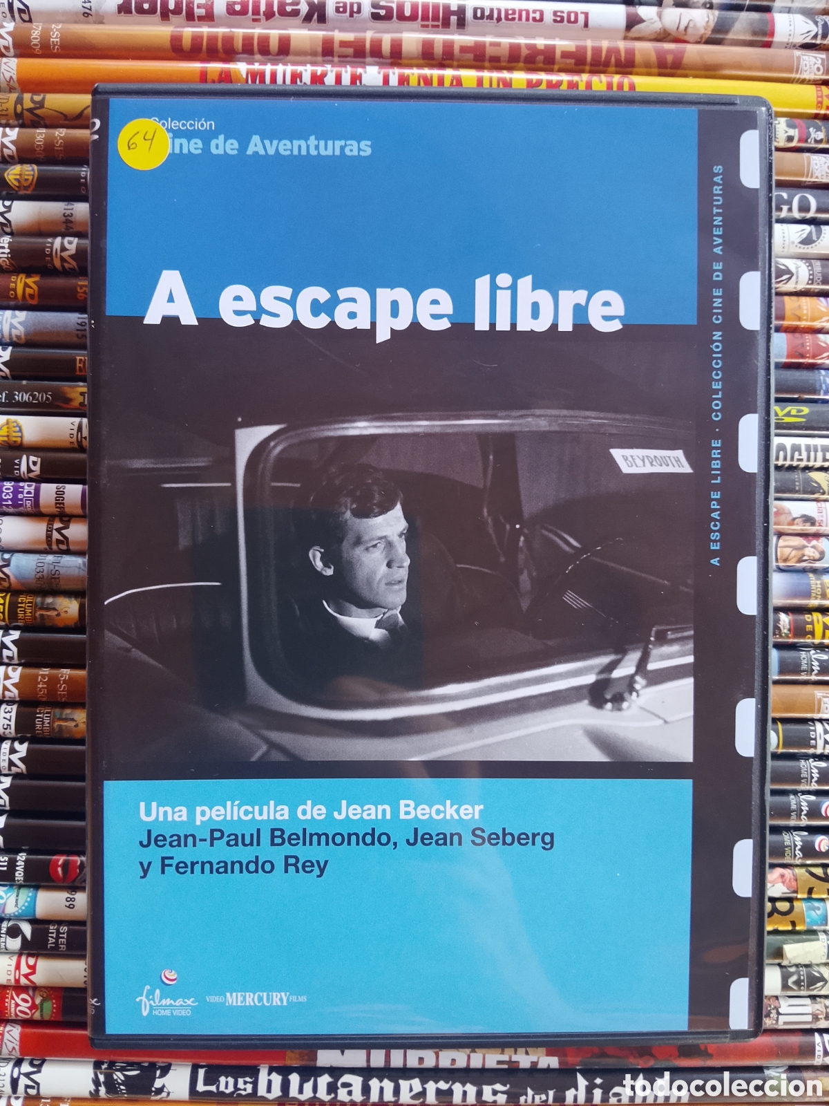 Cine: DVD A Escape Libre Jean Paul Belmondo