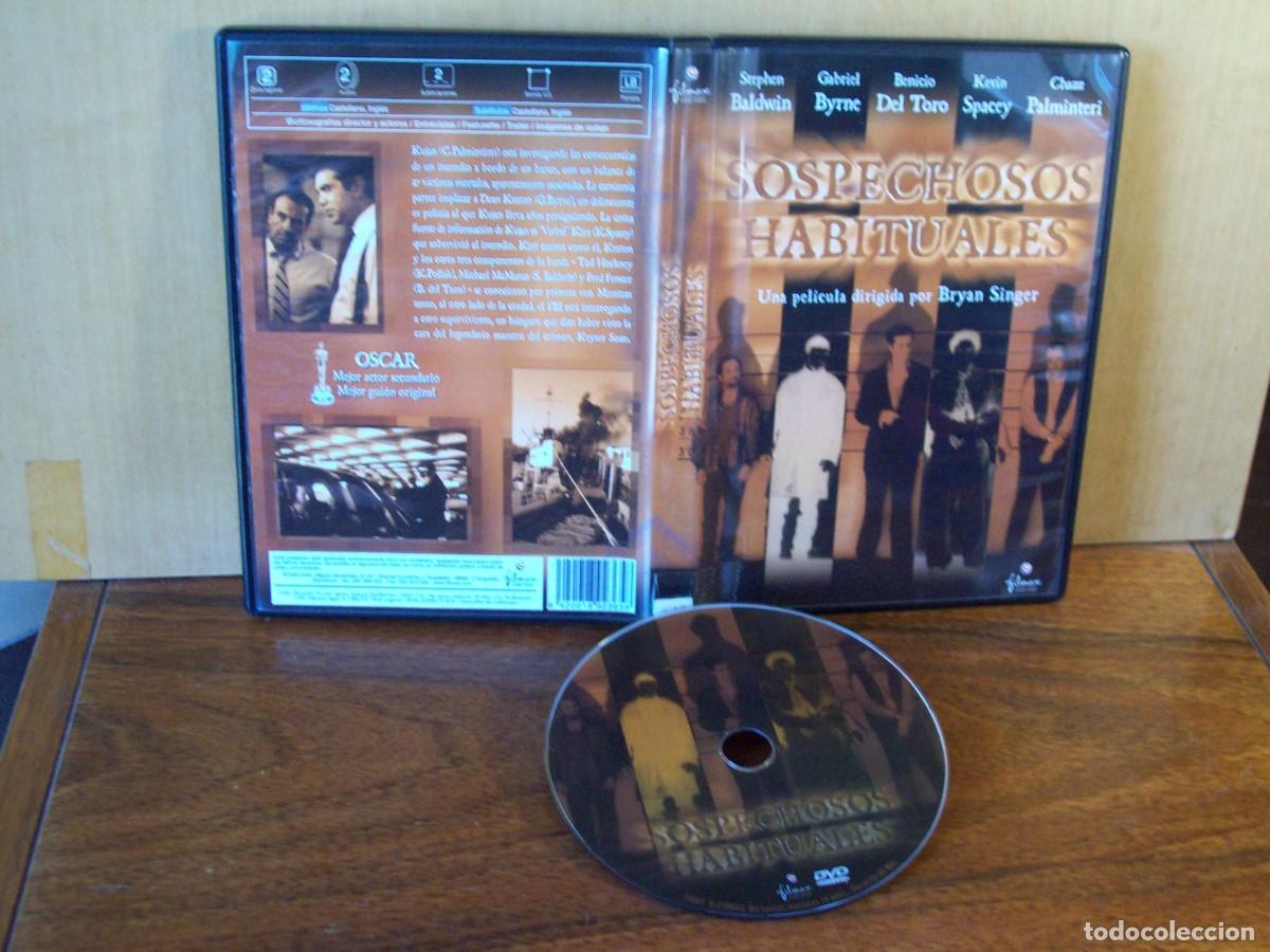 Cine: SOSPECHOSOS HABITUALES - STEPHEN BALDWIN - GABRIEL BYRNE - BENICIO DEL TORO - KEVIN SPACEY - DVD
