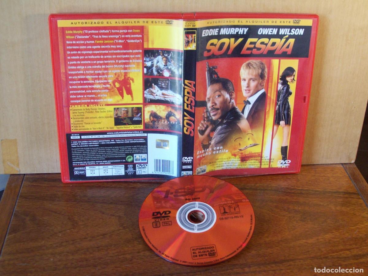 Cine: SOY ESPIA - EDDIE MURPHY - OWEN WILSON - DVD EDICION ALQUILER