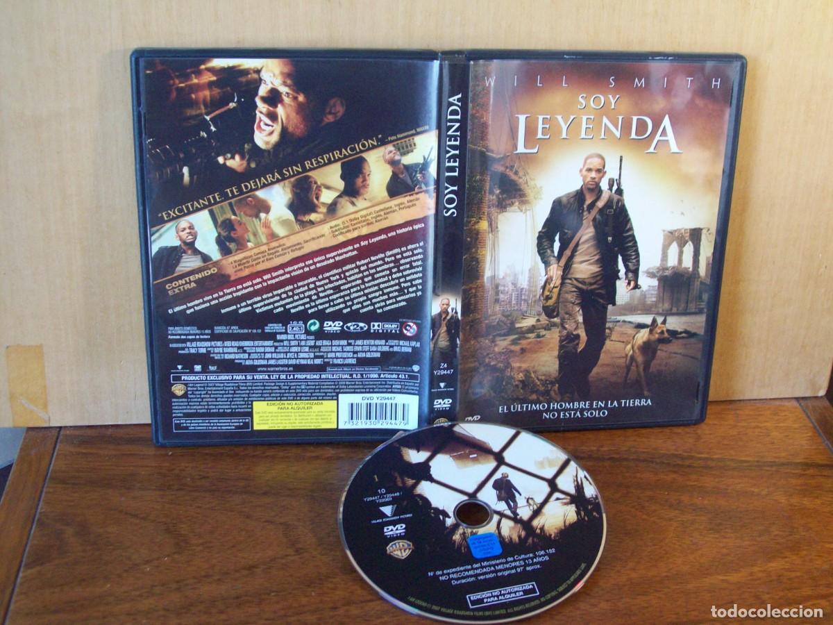 Cine: SOY LEYENDA - WILL SMITH - ALICE BRAGA - DASH MIHOK - DVD