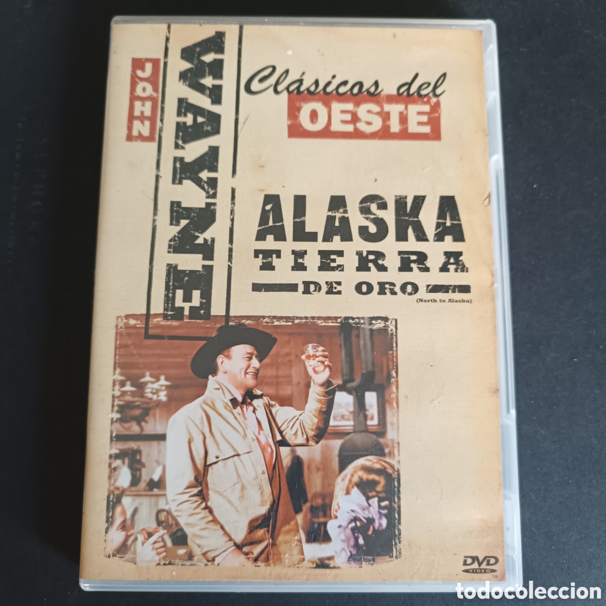 Cine: Alaska tierra de oro - dvd - John Wayne