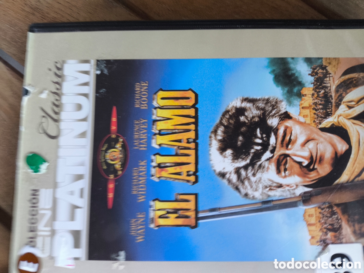 Cine: DVD de el &Aacute;lamo.lote.E.n.0389