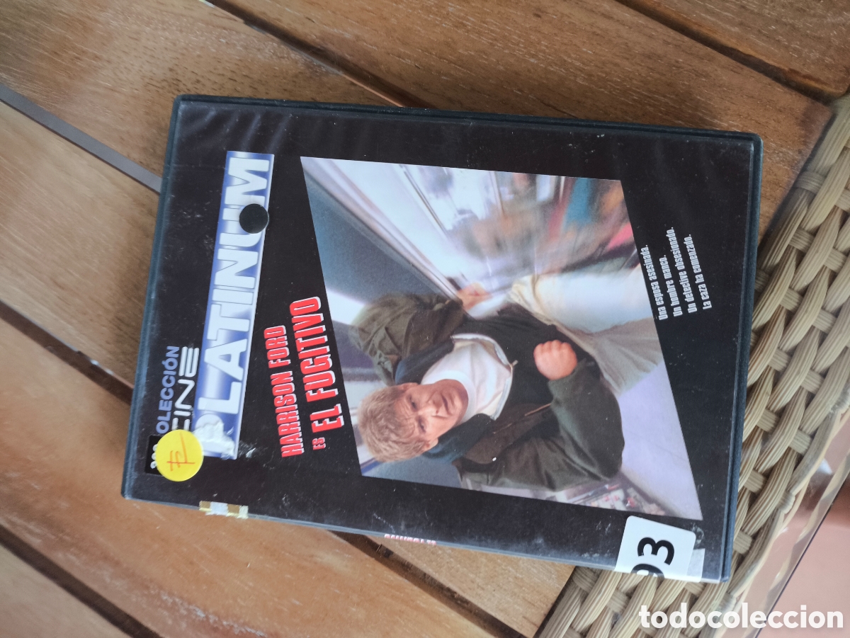 Cine: DVD de el fugitivo.loteE.n.0393
