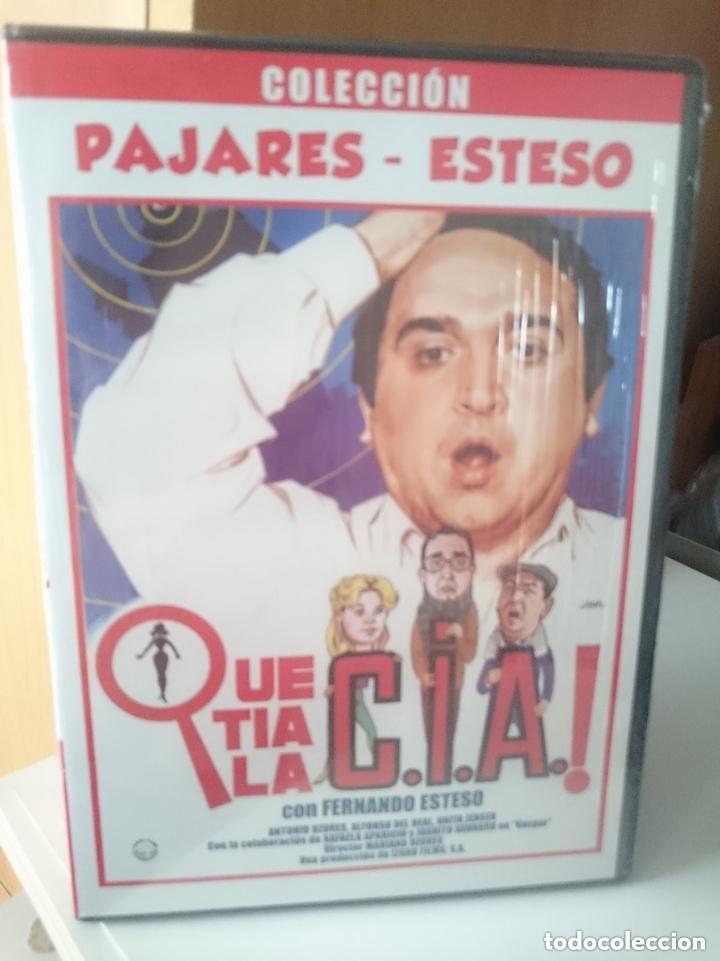 Cine: DVD - QUE TIA LA C.I.A. - FERNANDO ESTESO - ANTONIO OZORES - JUANITO NAVARRO