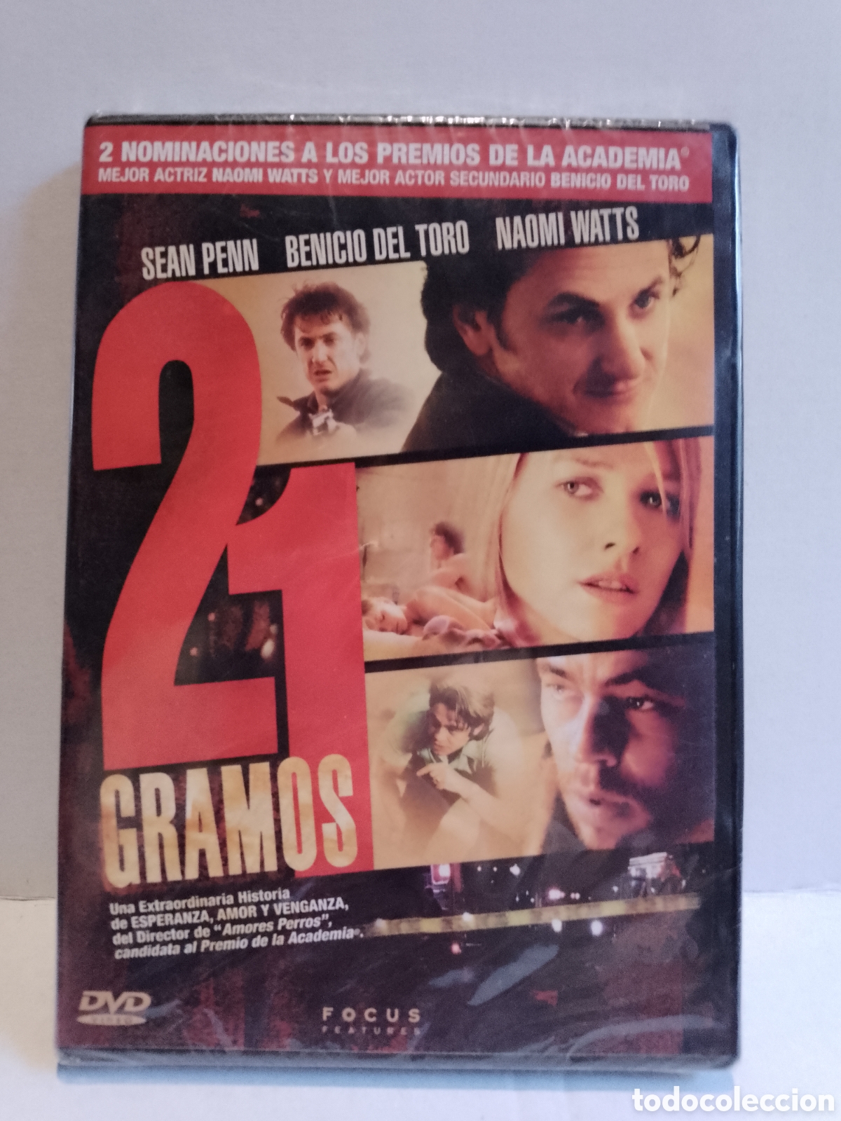 Cine: 21 GRAMOS - DVD NUEVO PRECINTADO