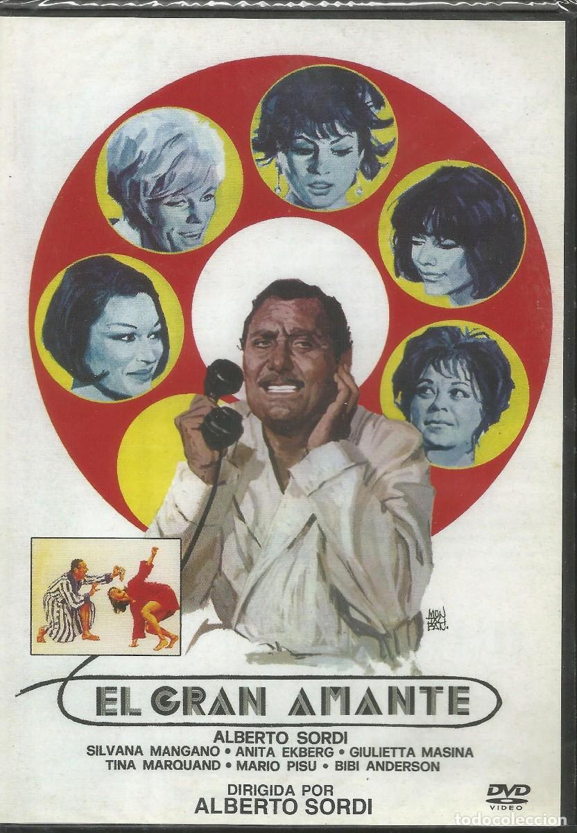 Cine: DVD El Gran amante (1966) - Alberto Sordi Bibi Andersson Anna Lina Alberti - Comedia - Precintado