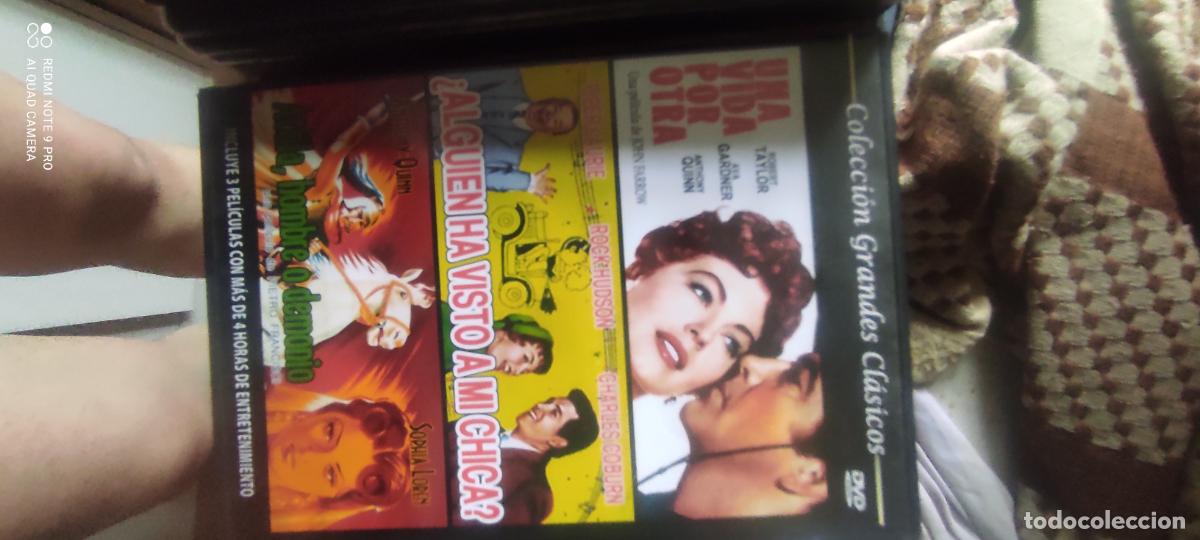 Cine: UNA VIDA POR OTRA, &iquest;ALGUIEN A VISTO A MI CHICA? ATILA HOMBRE O DEMONIO, Coleccion Grandes Clasicos