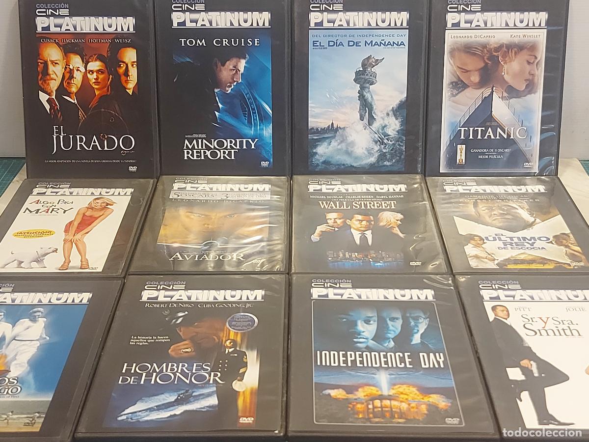 Cine: LOTE 12 DVD COLECCI&Oacute;N CINE PLATINUM | TITANIC | MINORITY REPORT | INDEPENDENCE DAY | LEER