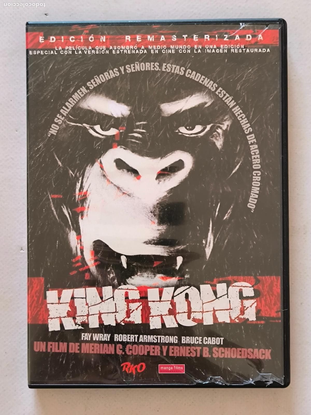 Cinema: DVD KING KONG - EDICION REMASTERIZADA - MERIAN G. COOPER (EE)