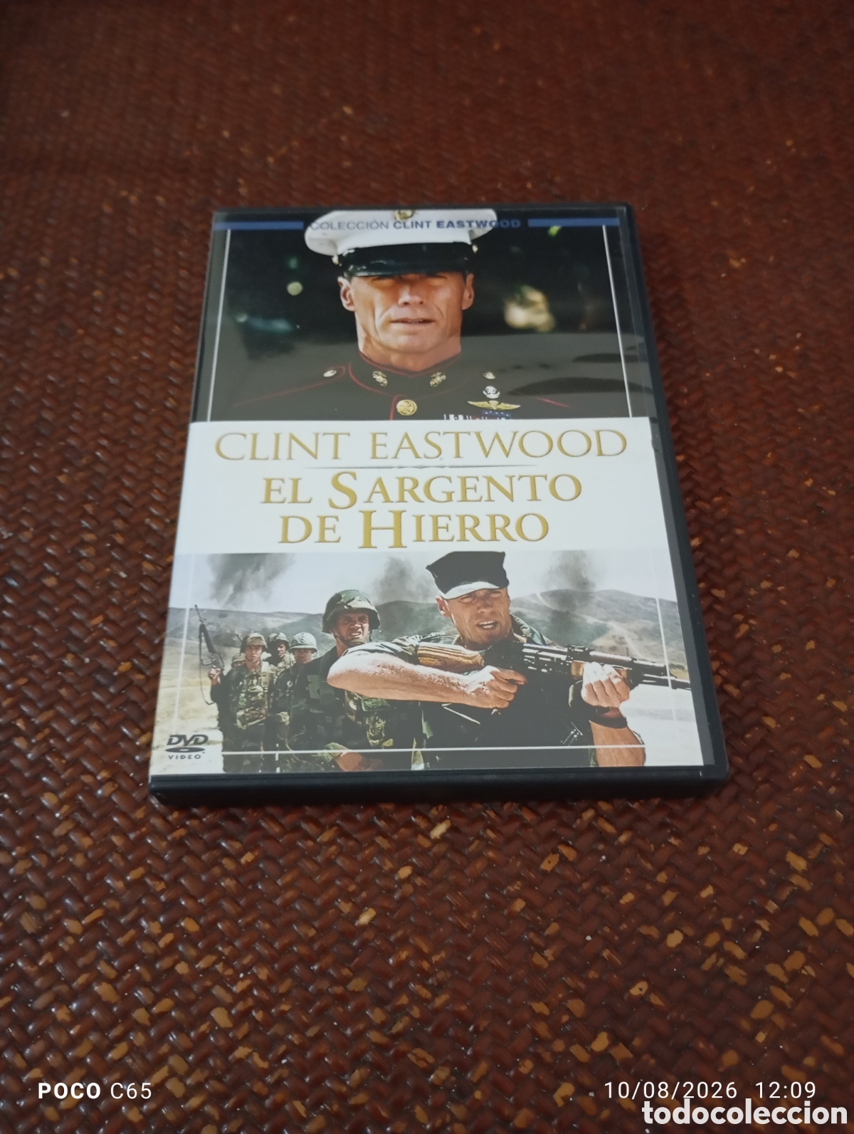 Cine: El sargento de hierro DVD como nuevo