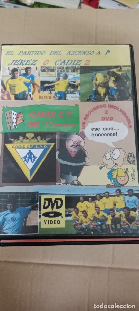 Kino: PARTIDO DE FUTBOL CADIZ XEREZ ASCENSO DEL CADIZ GRABACION DOMESTICA DVD CINE GG-BIZ