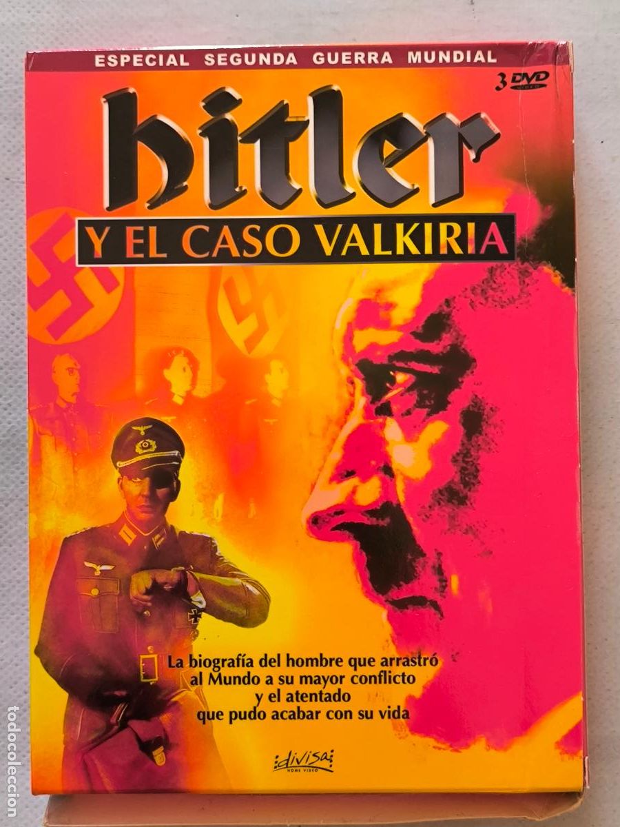 Kino: DVD HITLER Y EL CASO VALKIRIA - ESPECIAL SEGUNDA GUERRA MUNDIAL - 3 DISCOS (EE)