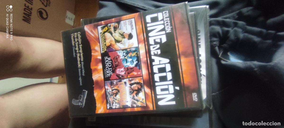 Kino: Dvd. Cine De Acci&oacute;n - Callej&oacute;n Sangriento/ R&iacute;o De Sangre/ Thunder, Nuevo, Precintado Original.