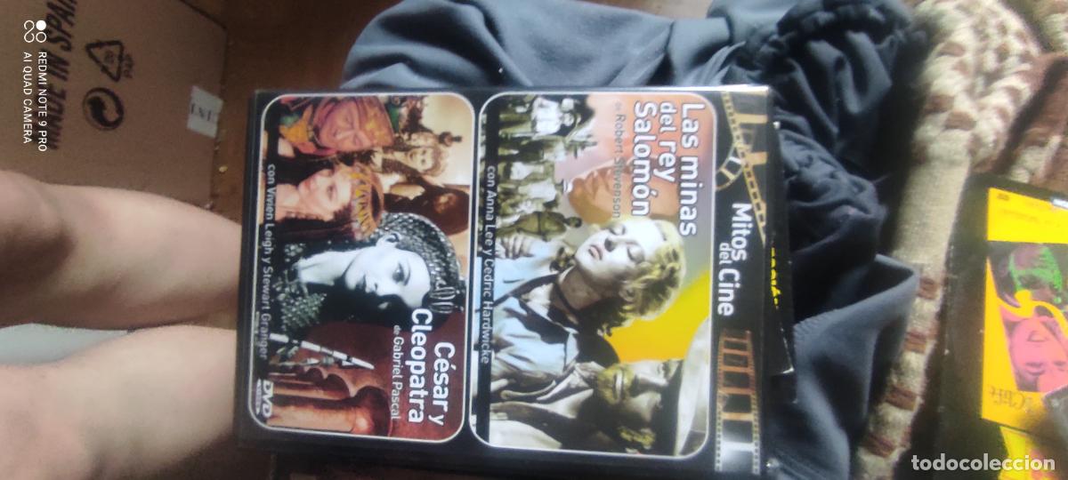 Kino: MITOS DEL CINE - 2 PELICCULAS EN UN DVD - LAS MINAS DEL REY SALOMON .Y CESAR Y CLEOPATRA