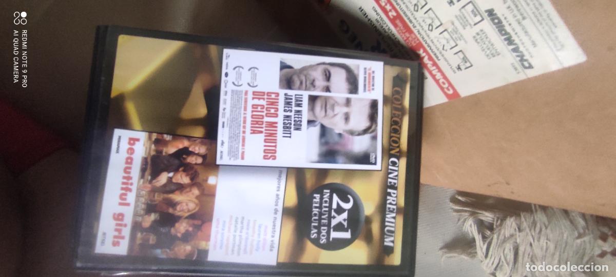 Cine: DVD CINCO MINUTOS DE GLORIA / BEAUTIFUL GIRLS - 2 PELICULAS - CAJA SLIM